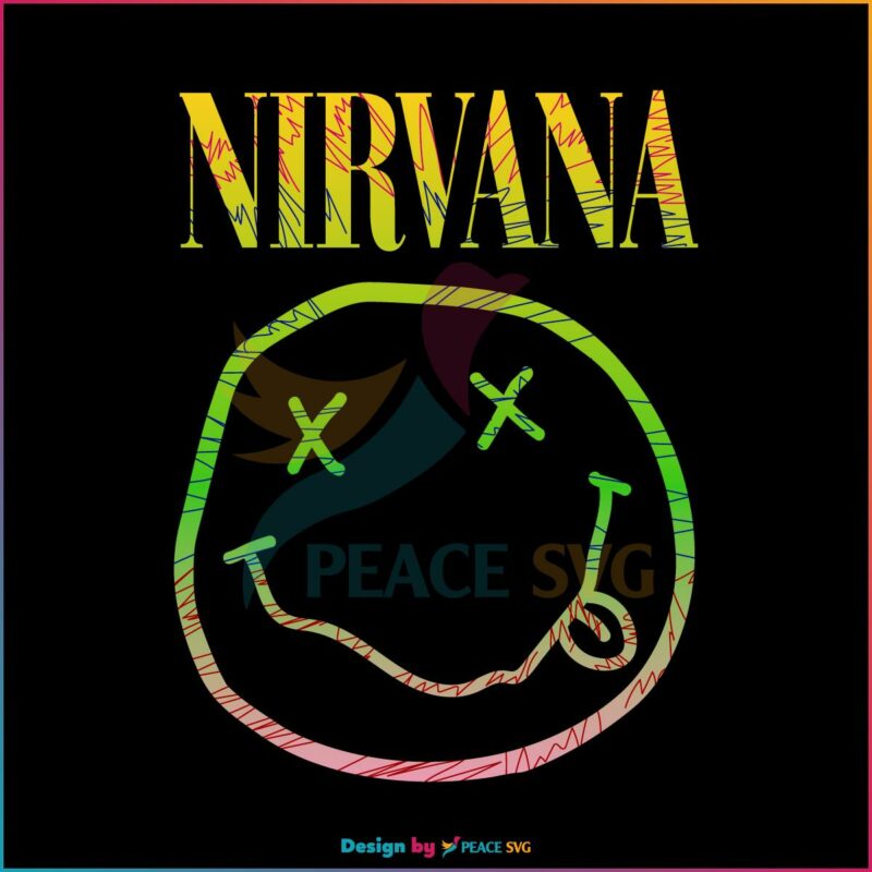 Nirvana Smile Rock Band Png
