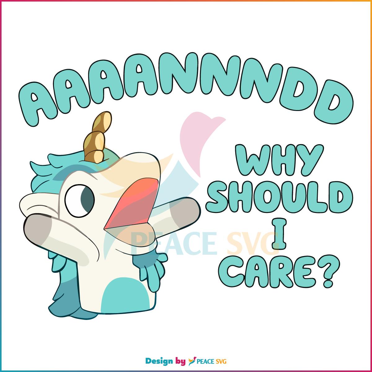 Unicorse And Why Should I Care SVG