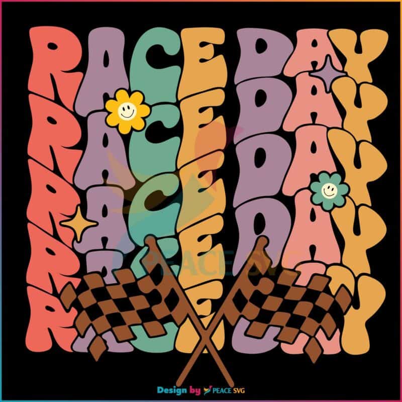 Race Day Start Your Engines SVG