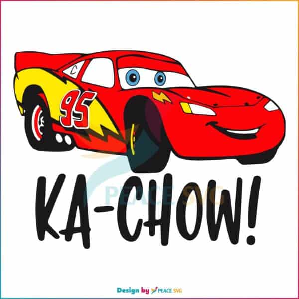 KaChow McQueen Svg