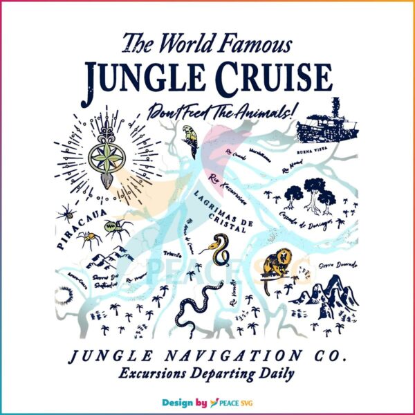 Disney Jungle Cruise World Famous Excursions Departing Daily PNG