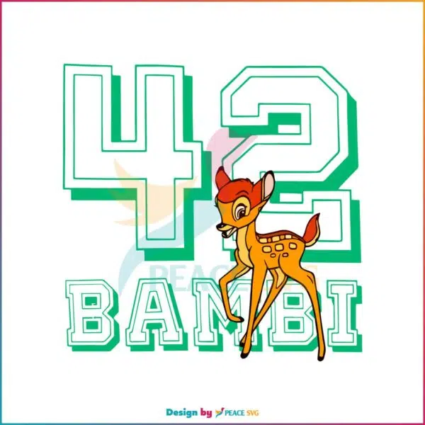 Disney Cute Bambi Svg