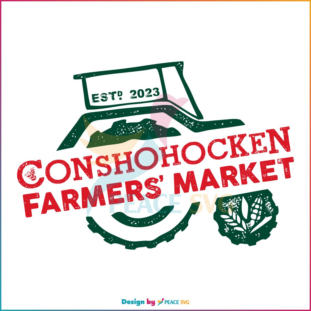 Conshohocken Farmers Market SVG