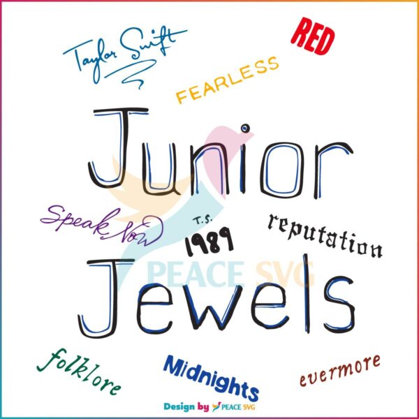 Taylor Swift Inspired Junior Jewels You Belong With Me SVG