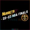 Denver Nuggets 2023 NBA Finals Skip Pass Svg