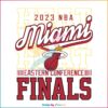 Miami Heat 2023 NBA Eastern Conference Finals SVG