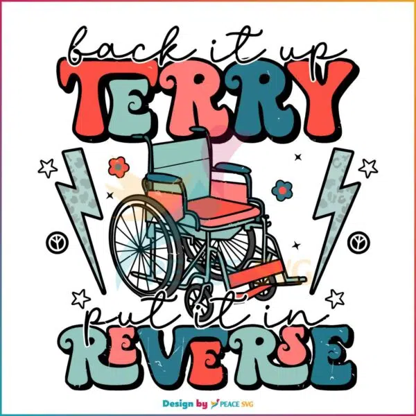 Put It In Reverse Terry Cute Funny July 4th Svg