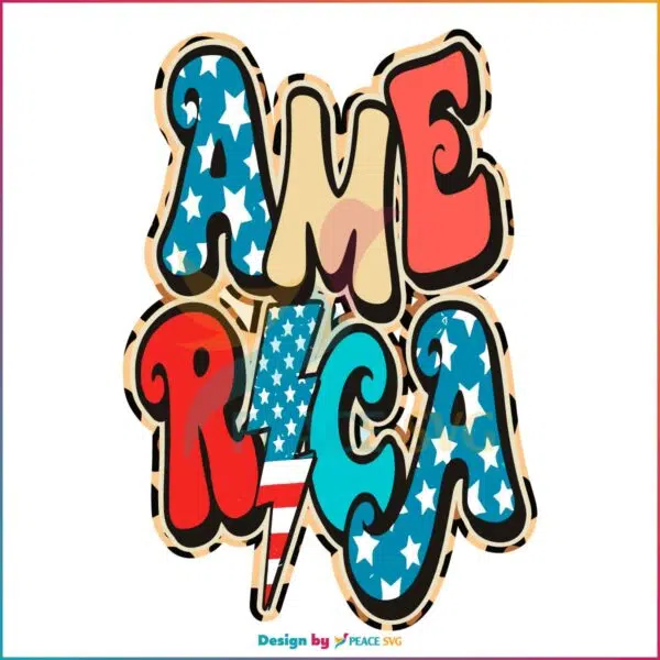 Retro America 4th Of July Best SVG