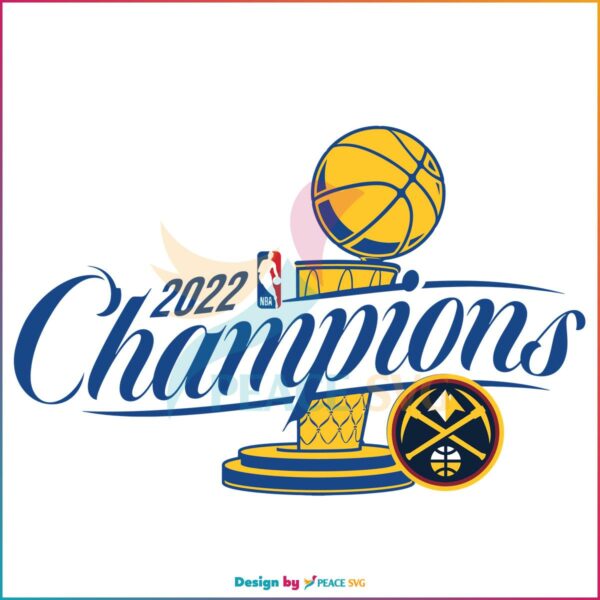 Denver Nuggets Champions Of NBA 2023 Congrats SVG