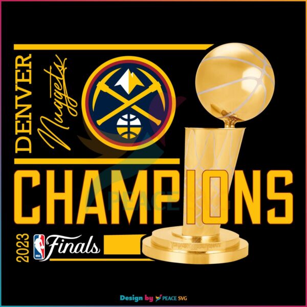 Denver Nuggets Champions NBA Finals 2023 Png