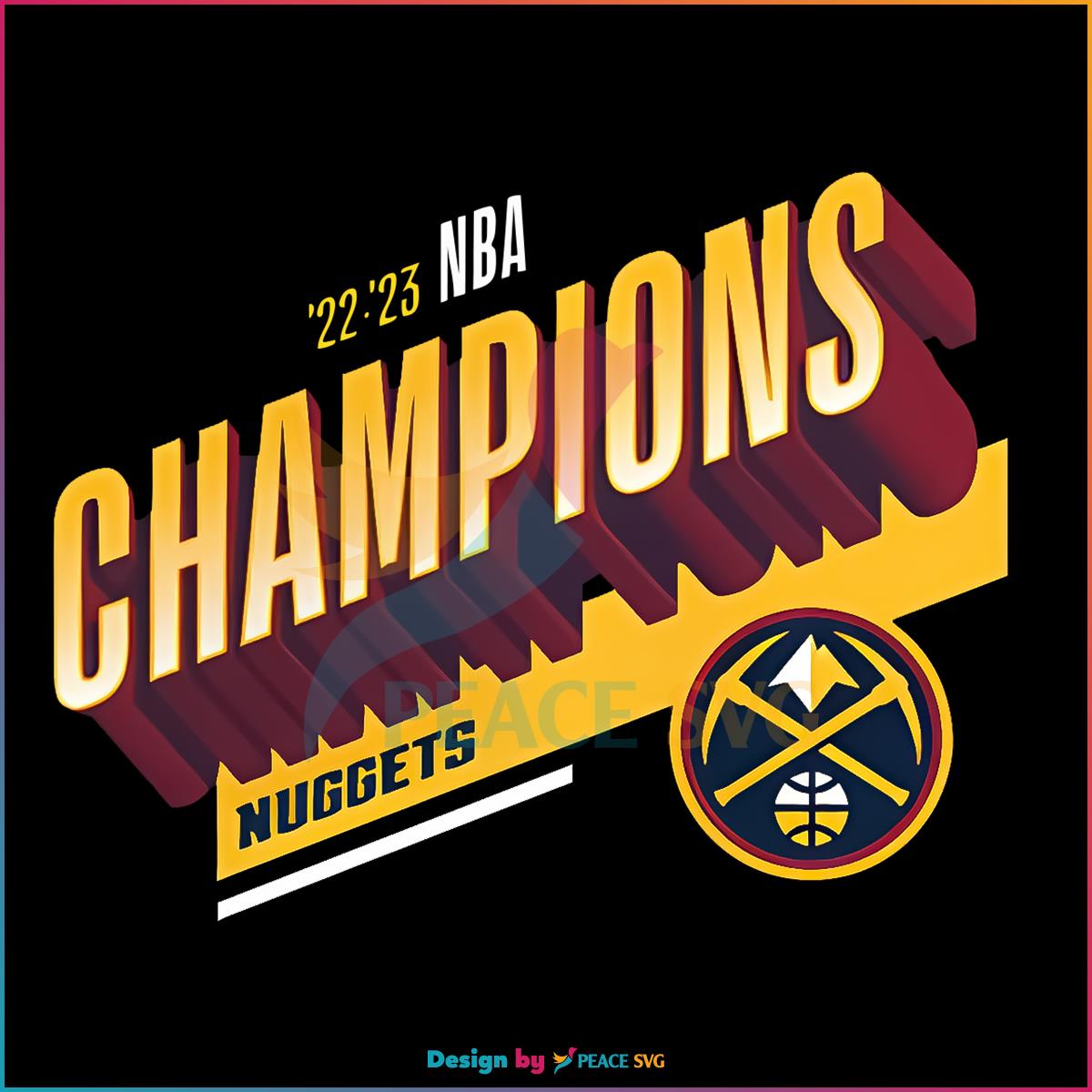 Celebrate Denver Nuggets Become Champions Of Nba Finals 2023 Png