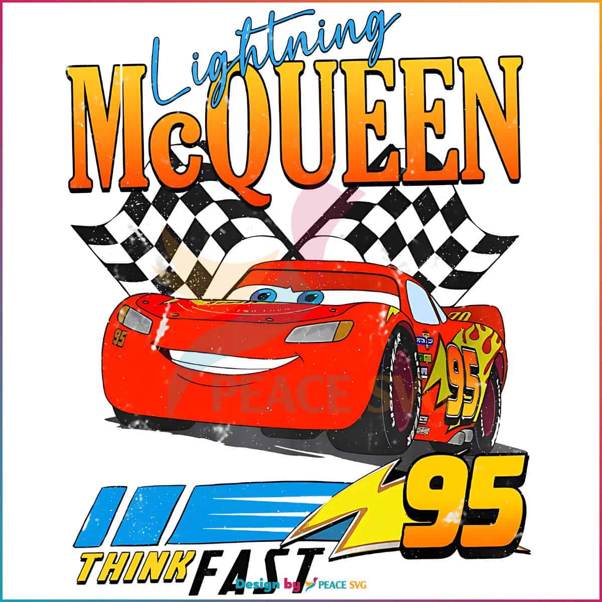 Disney Car Lightning McQueen PNG