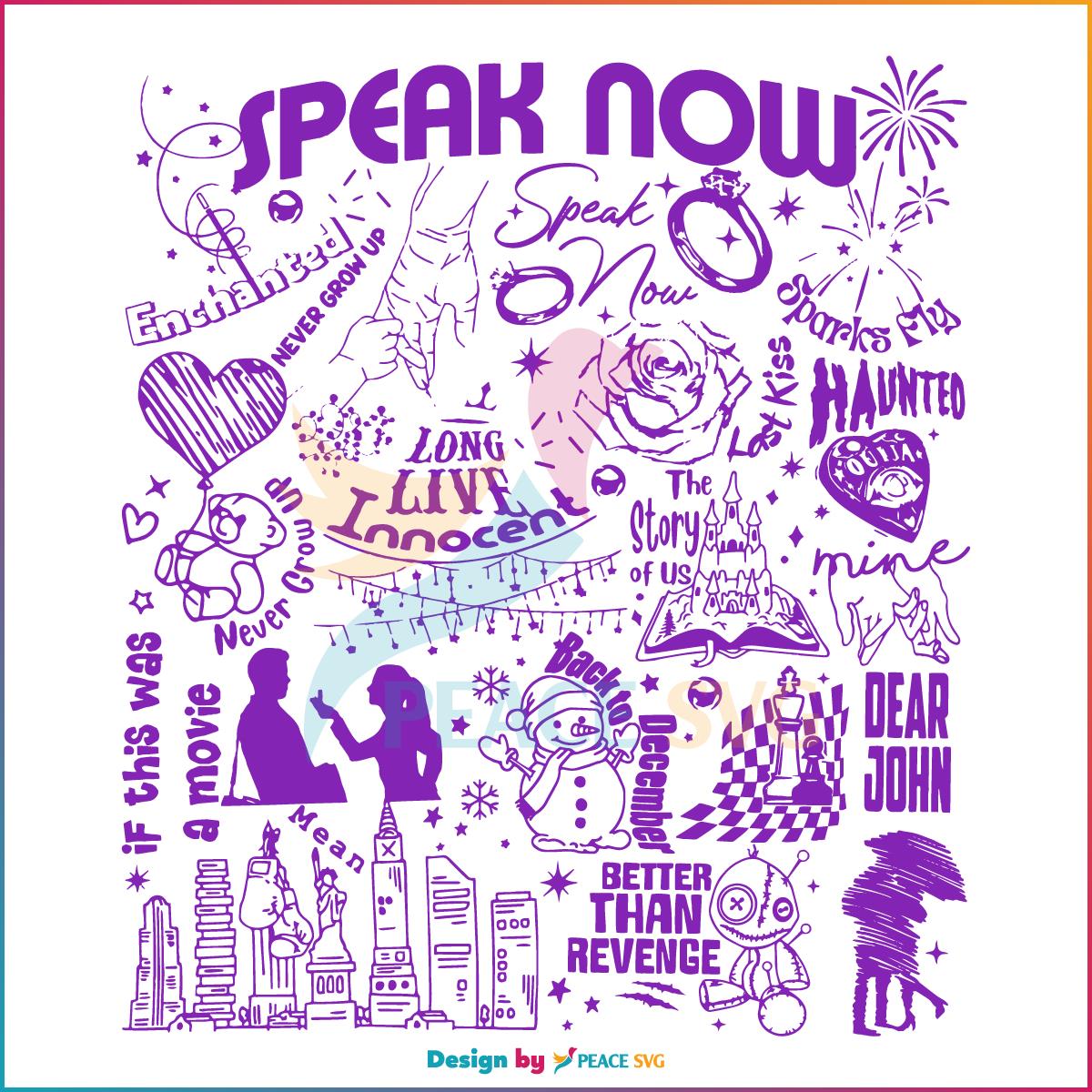 Drop Everything Long Live Speak Now SVG