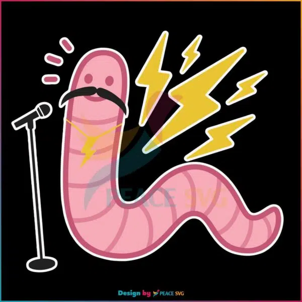 Worm With A Mustache Vanderpump Rules SVG