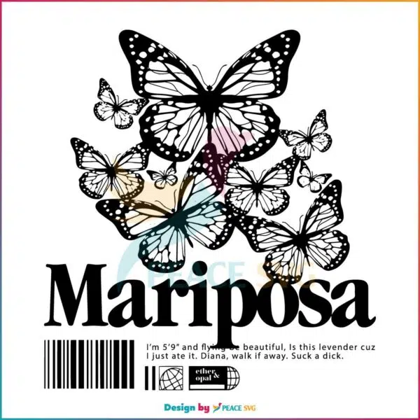 Mariposa Vanderpump Rules TV Series Svg