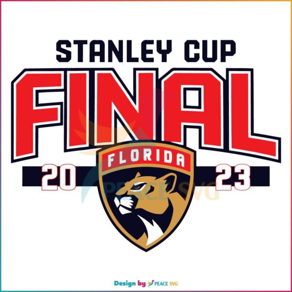 Florida Panthers NHL 2023 Stanley Cup Final SVG
