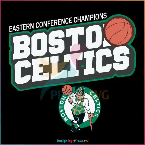 Boston Celtics Eastern Conference Champions 2023 SVG