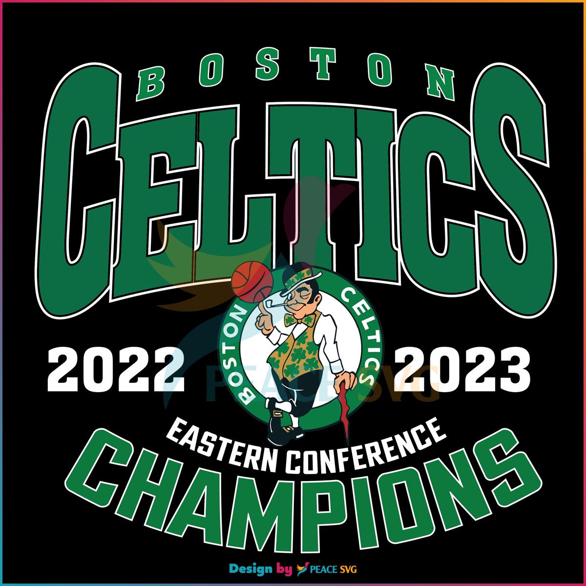 NBA Playoffs 2023 Boston Celtics Eastern Conference Champions SVG