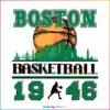 Vintage NBA Basketball 1946 Boston Celtics SVG
