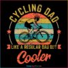 Retro Vintage Cycling Dad SVG
