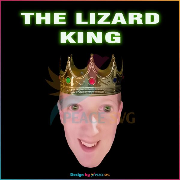 Mark Zuckerberg The Lizard King Funny Meme PNG