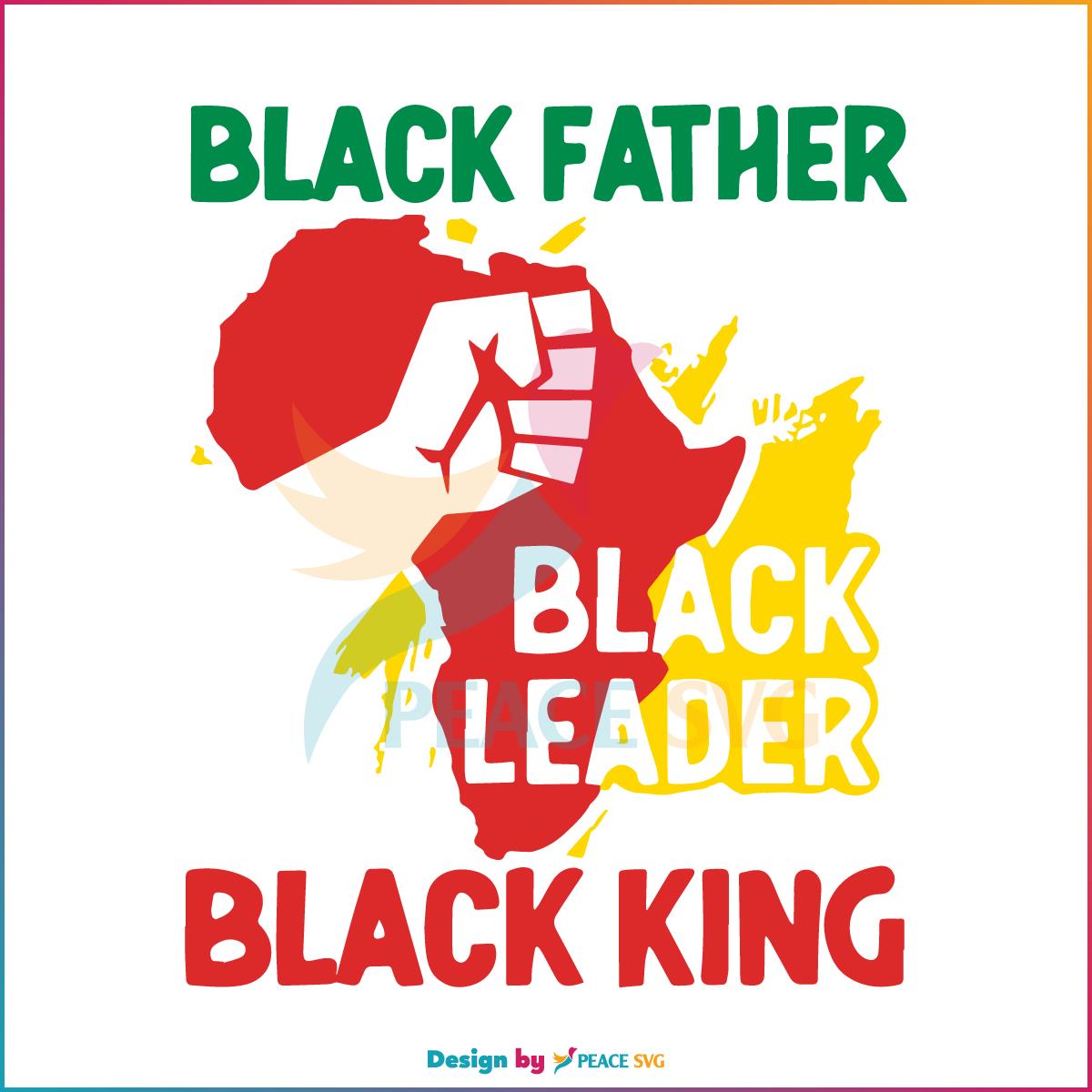 Black Father Black Dad SVG