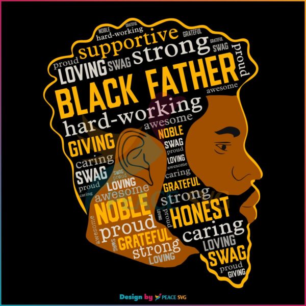 Juneteenth Day Black Father King Dad SVG
