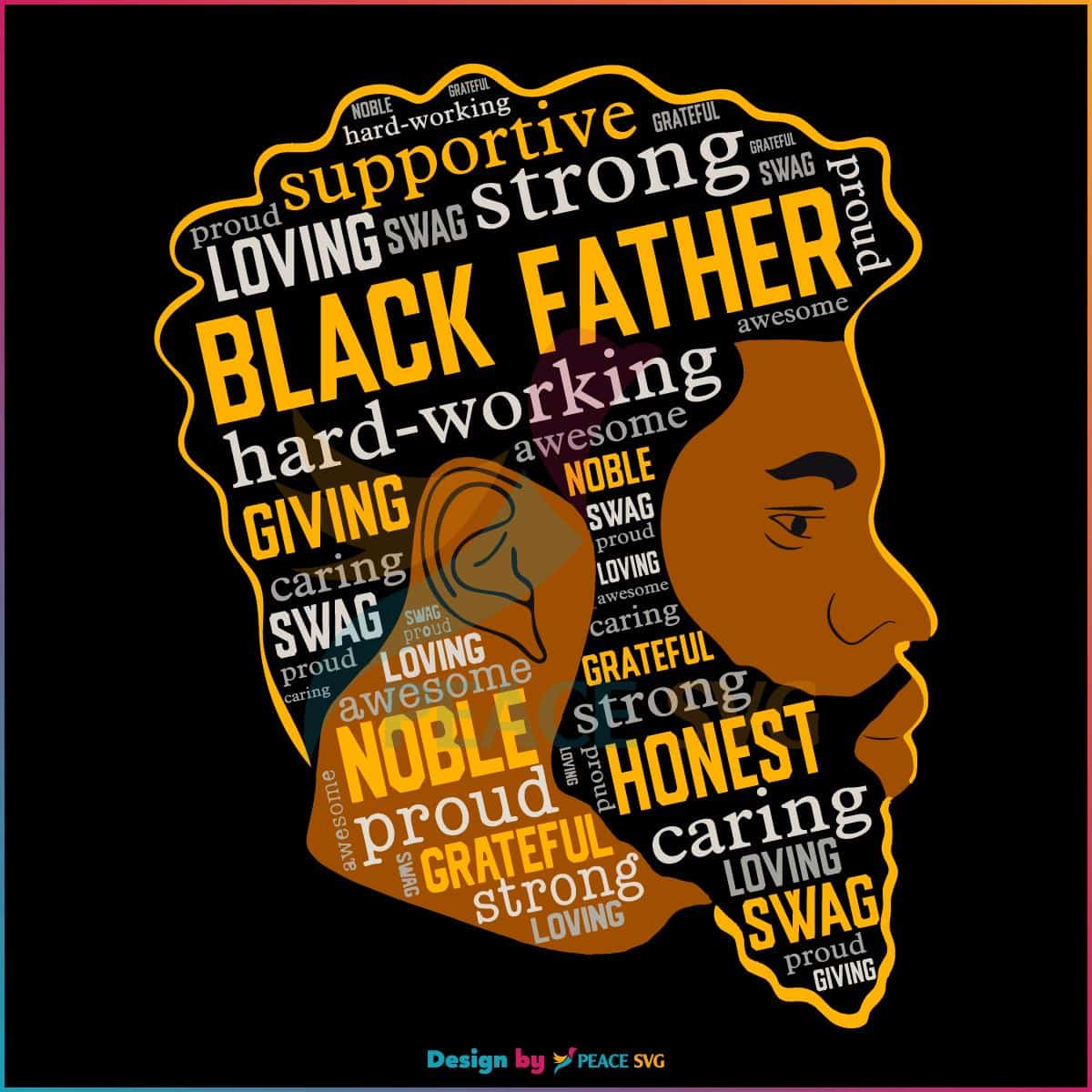 Juneteenth Day Black Father King Dad SVG