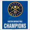 Western Conference Finals Champions 2023 Denver Nuggets SVG