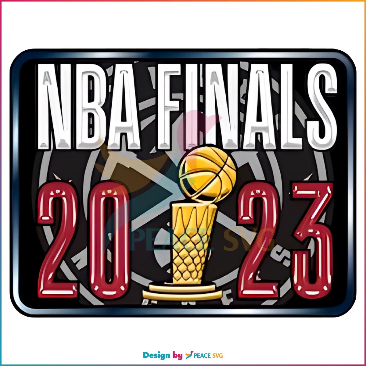 Denver Nuggets New Era 2023 NBA Finals PNG