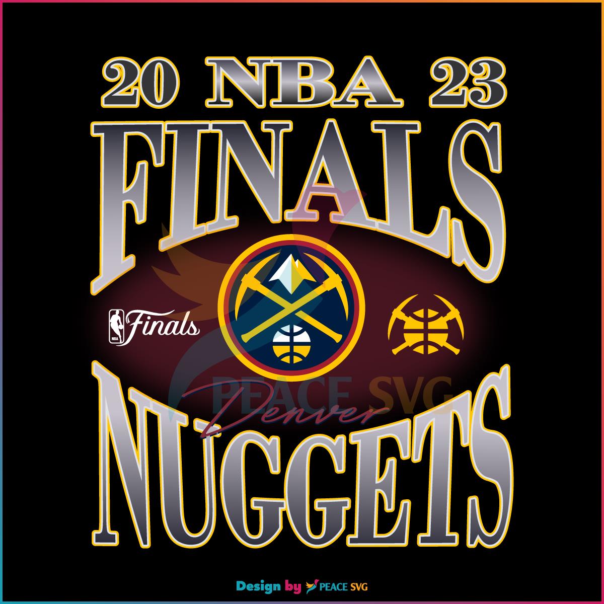 Denver Nuggets Basketball 2023 NBA Finals Svg