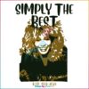 Simply The Best Tina Turner SVG