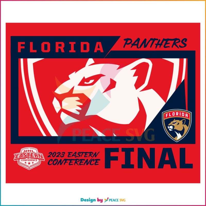 Florida Panthers 2023 Eastern Conference Final Svg