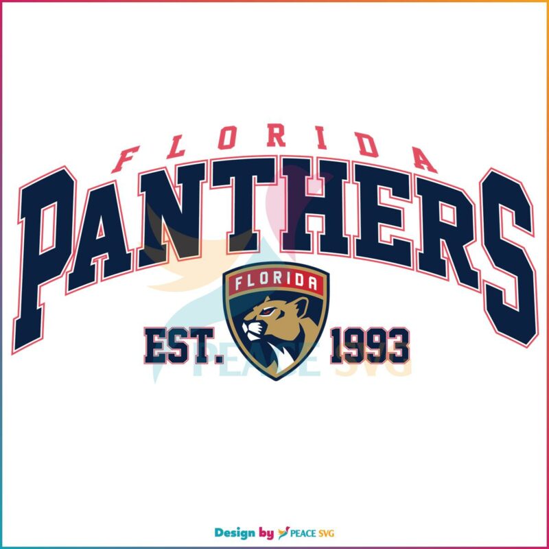 Florida Panthers Ice Hockey Team NHL Best SVG