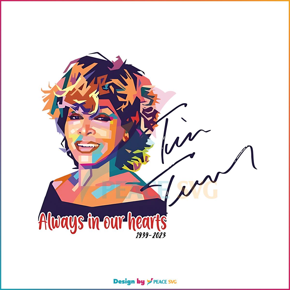 Tina Turner Always In Our Hearts PNG