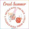 Cruel Summer Devils Roll The Dice SVG