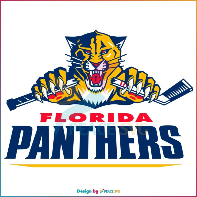 Florida Panthers NHL Hockey Champs SVG