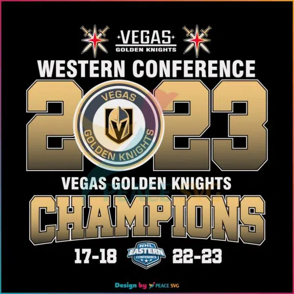 2023-western-conference-champions-vegas-golden-knights-svg