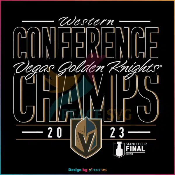 vegas-golden-knights-2023-western-conference-champions-svg