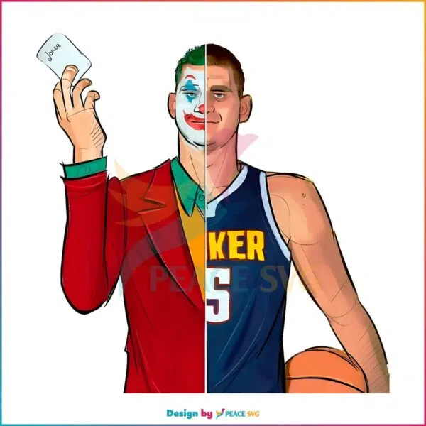 Nikola Jokic The Joker Denver Nuggets Basketball Player PNG