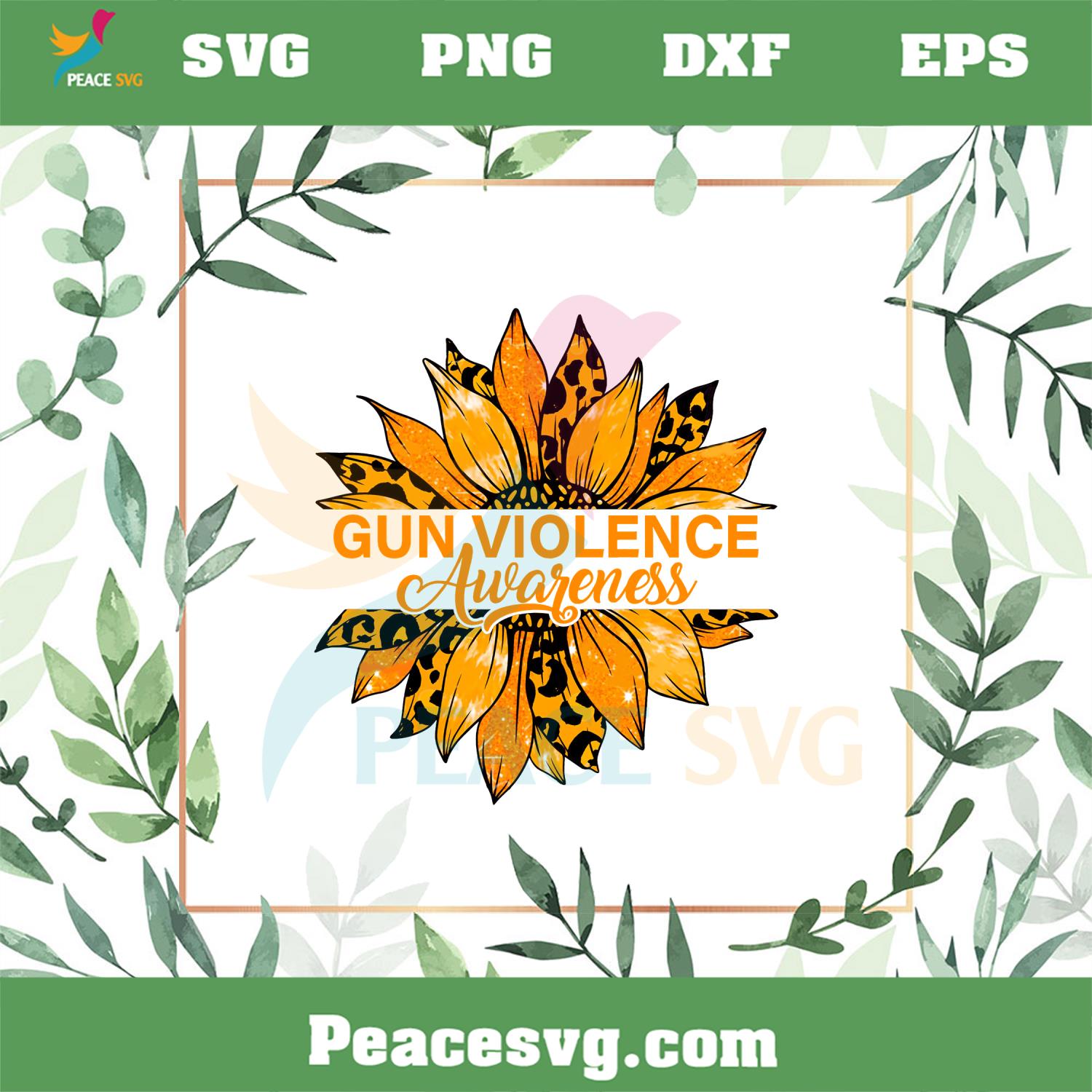 In June We Wear Orange Gun Violence Awareness Day PNG Sublimation Files