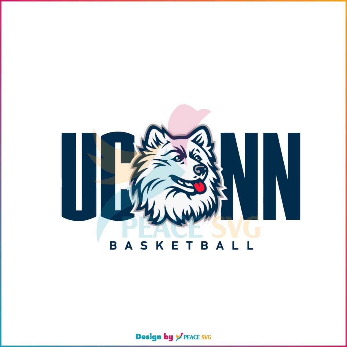 Uconn Huskies Basketball Mascot Svg Graphic Designs Files