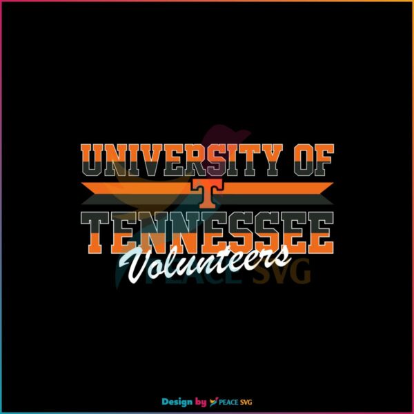 Tennessee Volunteers University Throwback SVG Cutting Files