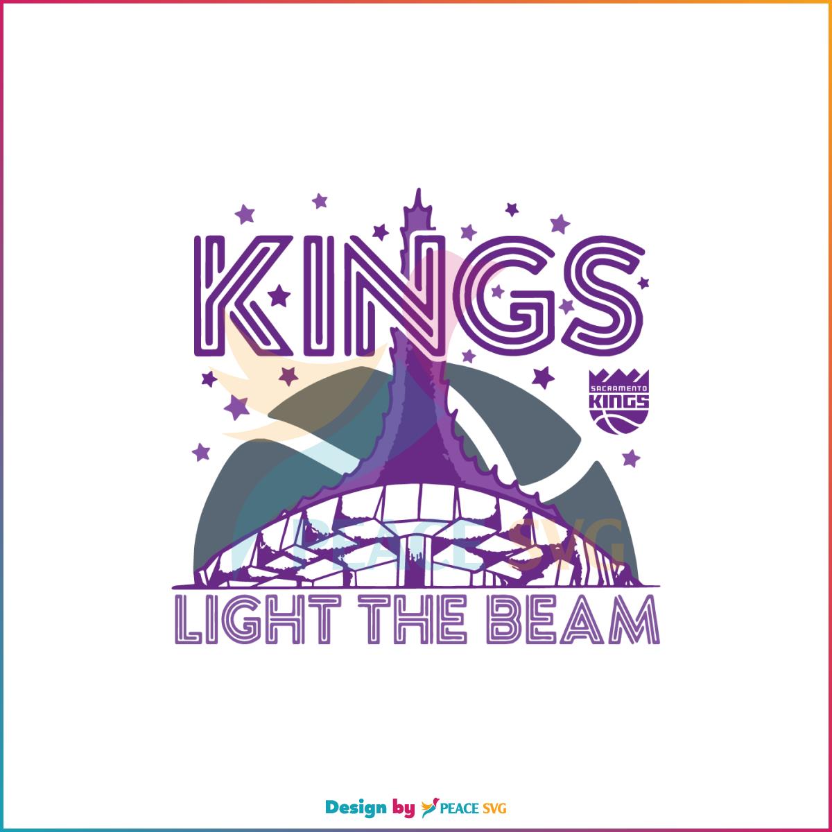Sacramento Kings Light The Beam Best SVG Cutting Digital Files