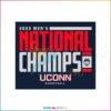 Uconn Men’s Basketball National Champs Roster Tee SVG Cutting Files