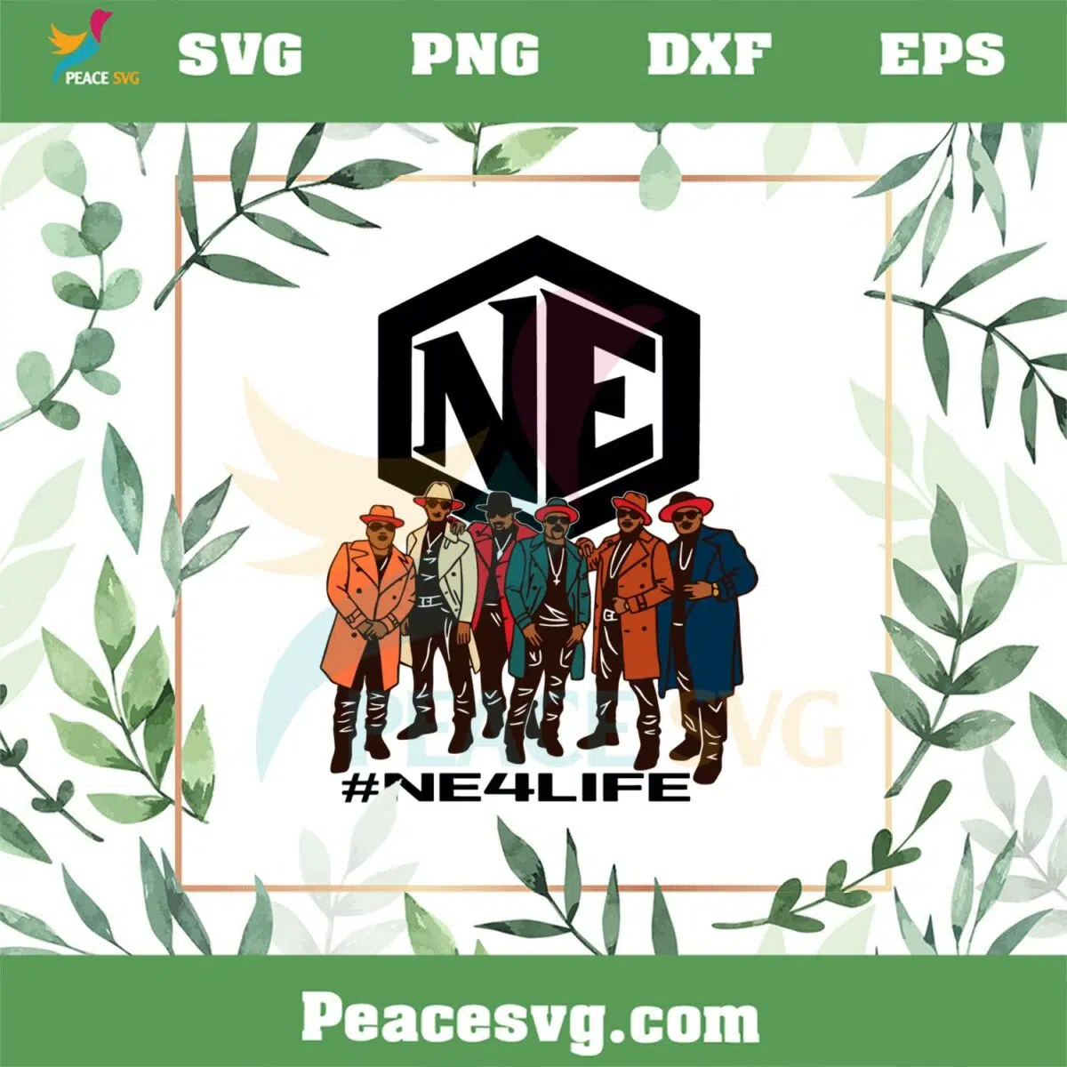 Ne4life New Edition Legacy Tour SVG Graphic Designs Files