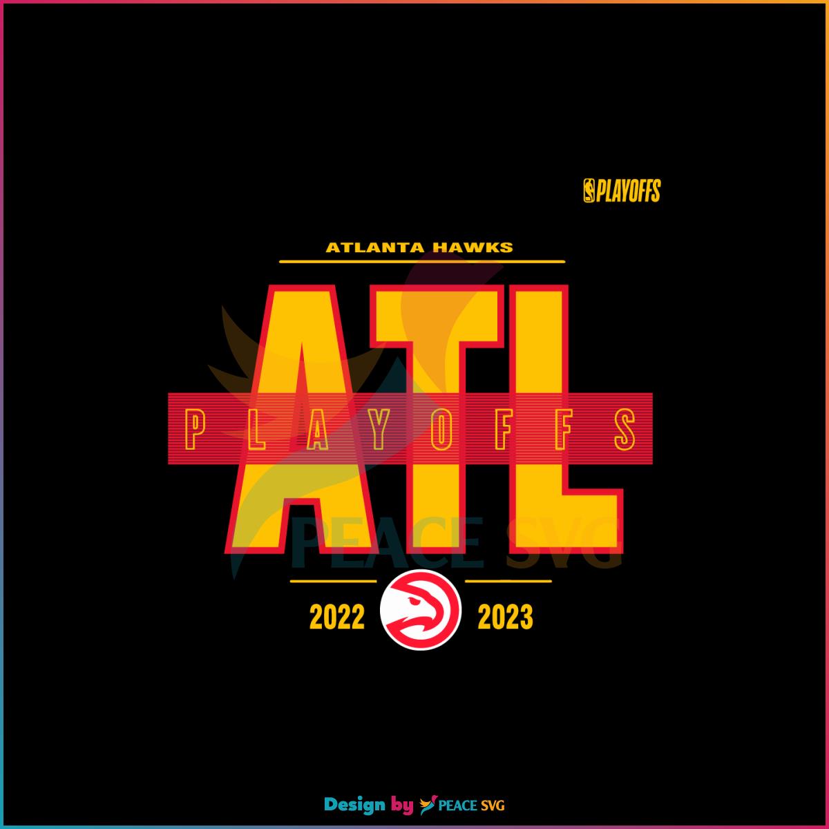 Atlanta Hawks 2023 NBA Playoffs Best SVG Cutting Digital Files