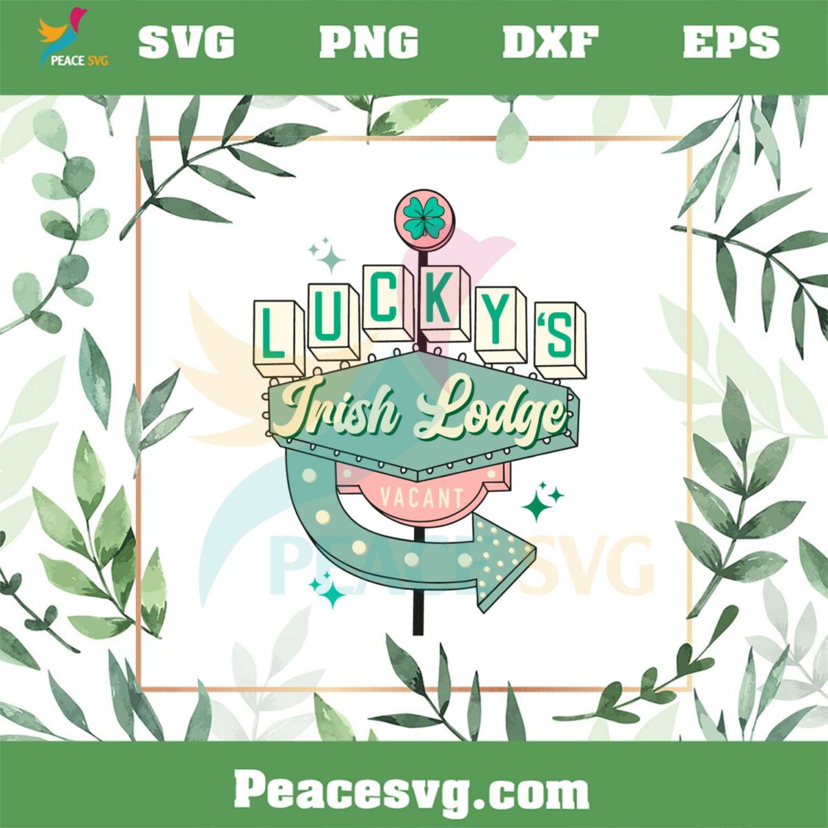 Lucky’s Irish Lodge SVG Best Graphic Designs Cutting Files