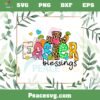 Retro Easter Blessings PNG Files for Cricut Sublimation Files