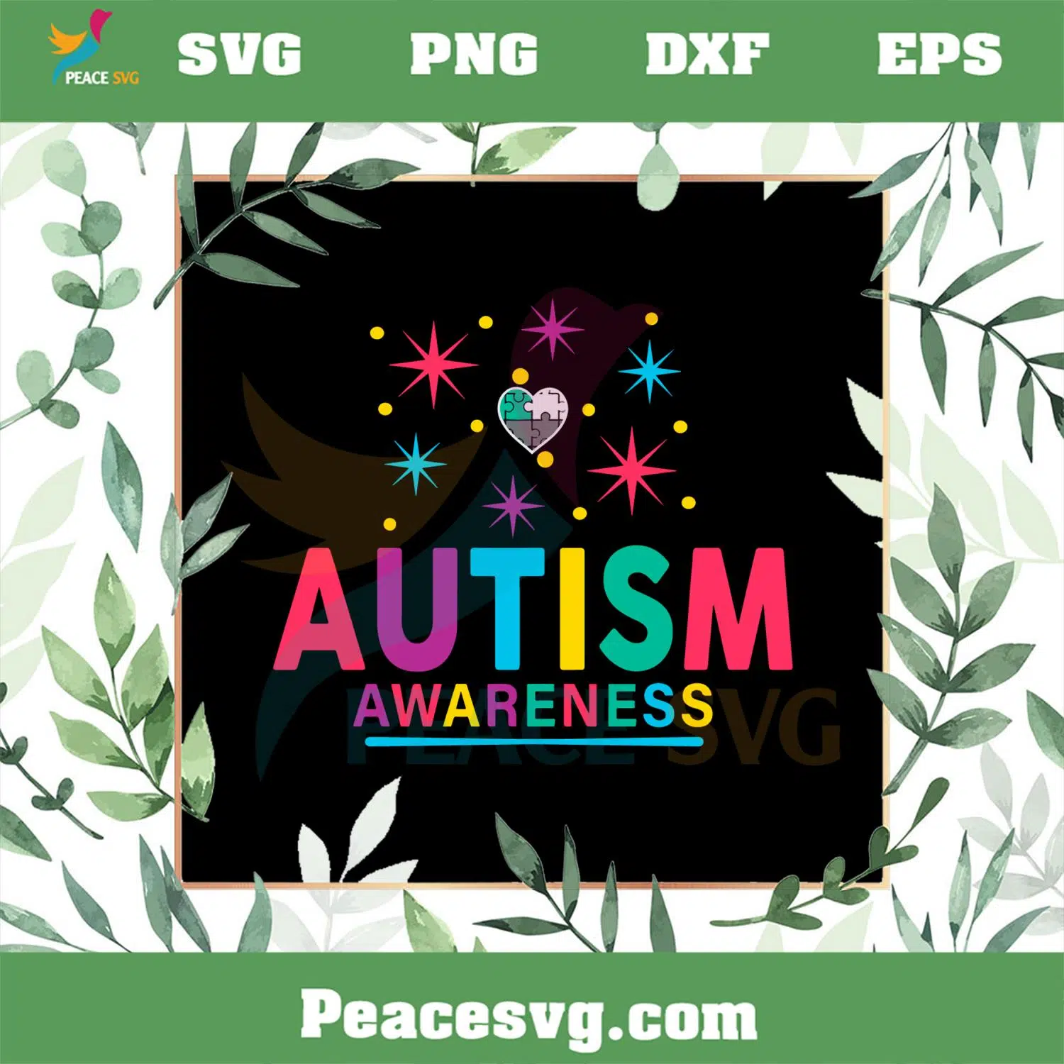 Autism Awareness World SVG Autism Awareness Day 2023 SVG